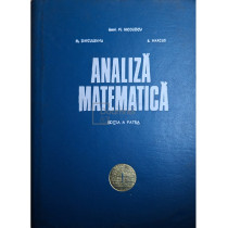 Analiza matematica I, editia a patra