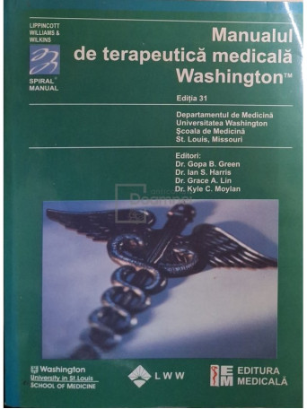 Gopa B. Green (ed) - Manualul de terapeutica medicala Washington - 2006 - Brosata