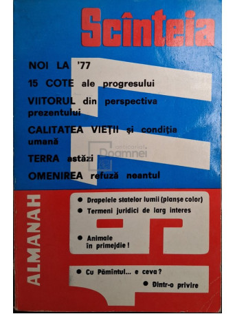 Almanah Scanteia 1977 - 1977 - Brosata