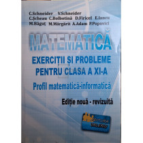 Matematica - Exercitii si probleme pentru clasa a XI-a, profil matematica-informatica