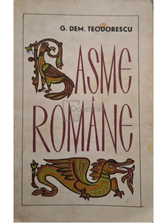 G. Dem Teodorescu - Basme Romane - 1968 - Brosata (paperback)