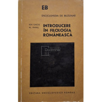 Introducere in filologia romaneasca