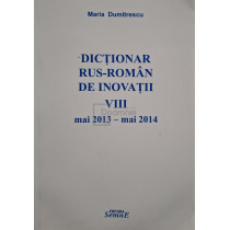 Dictionar rus-roman de inovatii VII mai 2013 - mai 2014