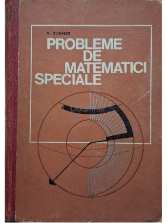 V. Rudner - Probleme de matematici speciale - 1970 - Cartonata (hardcover)