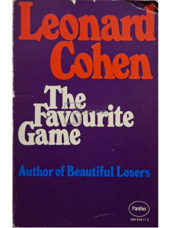 Leonard Cohen - The favourite game - 1974 - Brosata (Paperback)