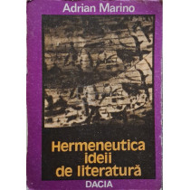 Hermeneutica ideii de literatura (cotor lipsa)