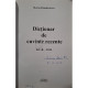 Maria Dumitrescu - Dictionar de cuvinte recente D.C.R. - 2014 (semnata) - 2014 - Brosata (paperback)