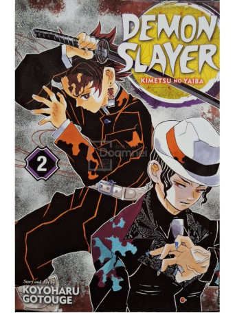 Koyoharu Gotouge - Demon Slayer Kimetsu no Yaiba, vol. 2 - 2021 - Brosata (Paperback)