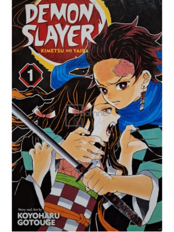 Koyoharu Gotouge - Demon Slayer Kimetsu no Yaiba, vol. 1 - 2021 - Brosata (paperback)