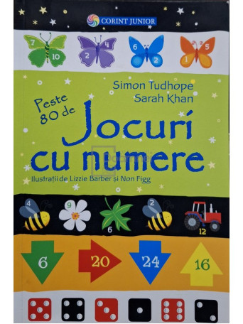 Simon Tudhope - Peste 80 de jocuri cu numere - 2016 - Brosata (paperback)