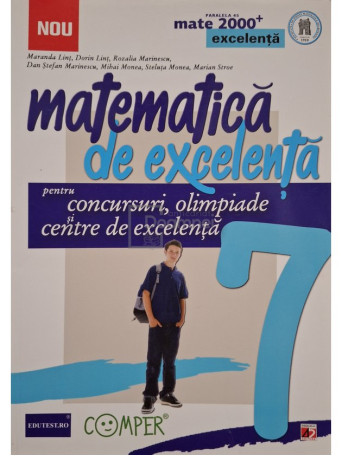 Matematica de excelenta pentru concursuri, olimpiade si centre de excelenta