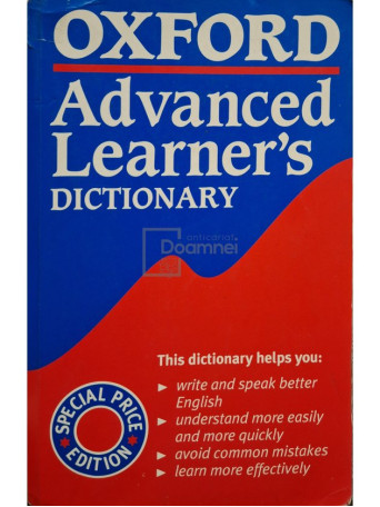 A. S. Hornby - Oxford Advanced Learner's Dictionary - 1995 - Brosata (paperback)