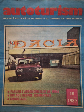 - Revista Autoturism, nr. 10/1989 - 1989 - Brosata