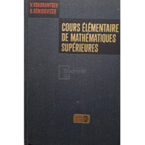 Cours elementaire de mathematiques superieures