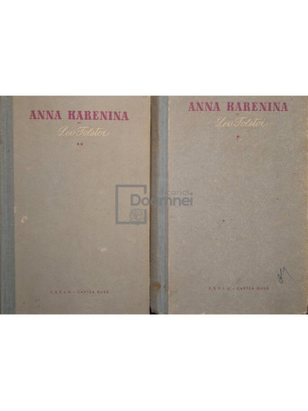 Lev Tolstoi - Anna Karenina, 2 vol. - 1960 - Cartonata