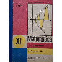 Matematica - Elemente de analiza matematica - Manual pentru clasa a XI-a