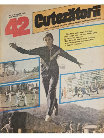 Mihai Negulescu (red.) - Revista Cutezatorii, nr. 42/1983 - 1983 - Brosata