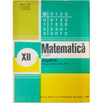 Matematica - Algebra - Manual pentru clasa a XII-a