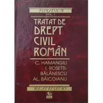 Tratat de drept civil roman, vol. 1