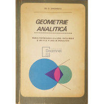 Geometrie analitica - Manual pentru clasa a XI-a liceu