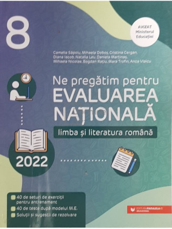 Mihaela Cosma - Evaluarea Nationala - Limba si literatura romana - 2021 - Brosata