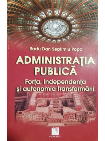 Radu Dan - Administratia publica - 2012 - Brosata