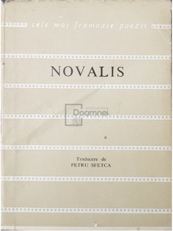 Novalis - Poezii - 1968 - Brosata