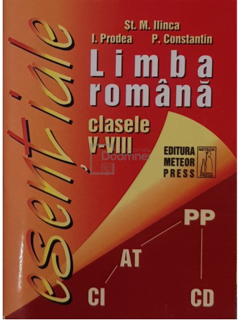 St. M. Ilinca - Limba romana - clasele V-VIII - Brosata