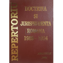 Doctrina si jurisprudenta romana 1989-1994, vol. 1