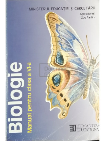 Aglaia Ionel - Biologie - Manual pentru clasa a VI-a - 2009 - Brosata