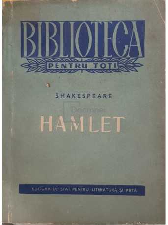 Shakespeare - Hamlet - 1956 - Brosata