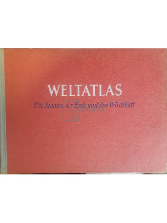 Weltatlas - Die Staaten der Erde und ihre Wirtschaft - 1952 - Cartonata