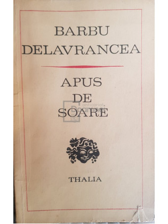 Barbu Delavrancea - Apus de soare - 1974 - Brosata