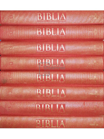 Bartolomeu Valeriu Anania - Biblia cu ilustratii, 8 vol. - 2011 - Cartonata