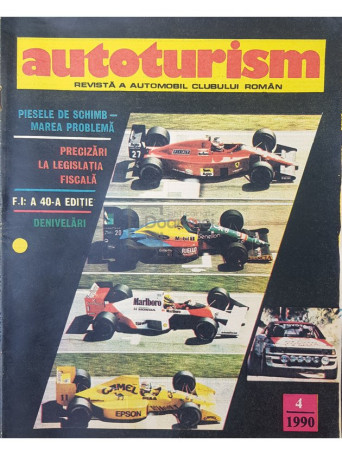 Revista Autoturism, nr. 4/1990 - 1990 - Brosata