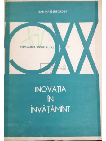 Jean Hassenforder - Inovatia in invatamant - 1976 - Brosata