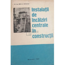 Instalatii de incalziri centrale in constructii