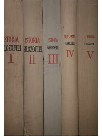 Istoria filozofiei, 5 vol.