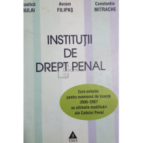 Institutii de drept penal