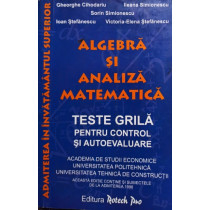 Algebra si analiza matematica - Teste grila