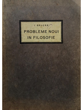 Probleme noui in filosofie