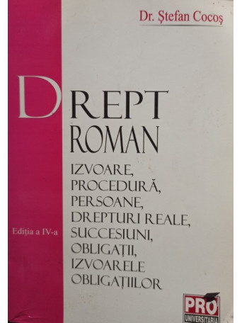 Drept roman, editia a IVa (semnata)