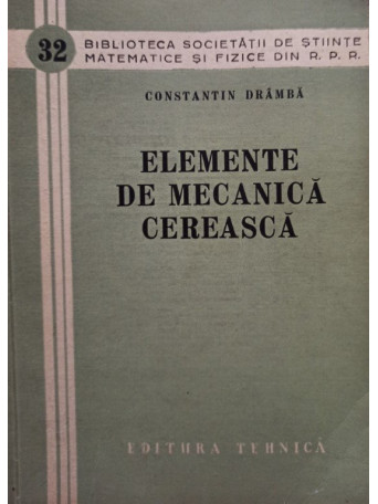 Elemente de mecanica cereasca