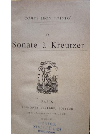 La sonate a Kreutzer