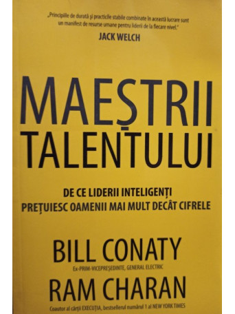 Jack Welch - Maestrii talentului - 2011 - Brosata