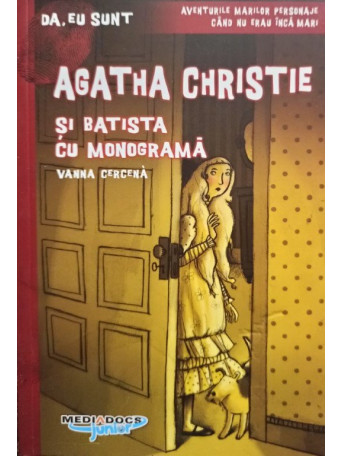 Agatha Christie si batista cu monograma