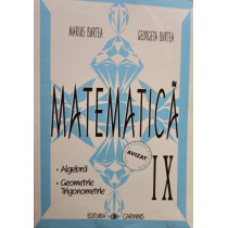 Matematica clasa a IXa