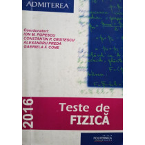 Teste de fizica 2016