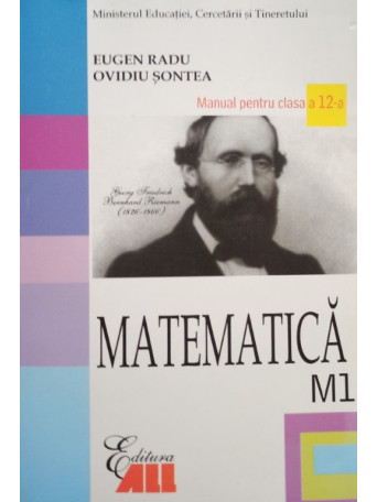 Matematica - Manual pentru clasa a 12a