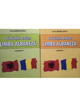 Sa invatam singuri limba albaneza, 2 vol.